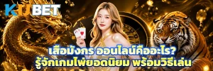 เสือมังกร ออนไลน์คืออะไร? รู้จักเกมไพ่ยอดนิยม พร้อมวิธีเล่น